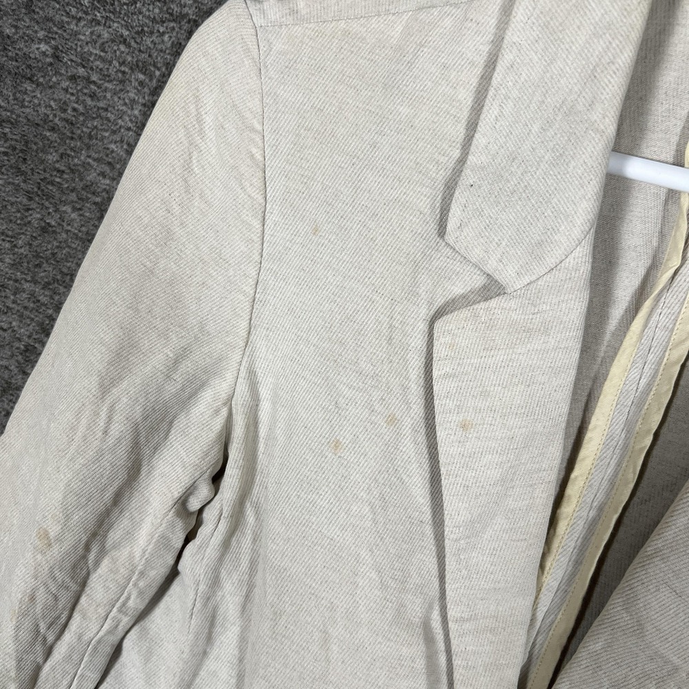 Billy Reid Blazer Mens XS White Linen Viscose One Button Sport Coat Made Italy‎ - Picture 3 of 13